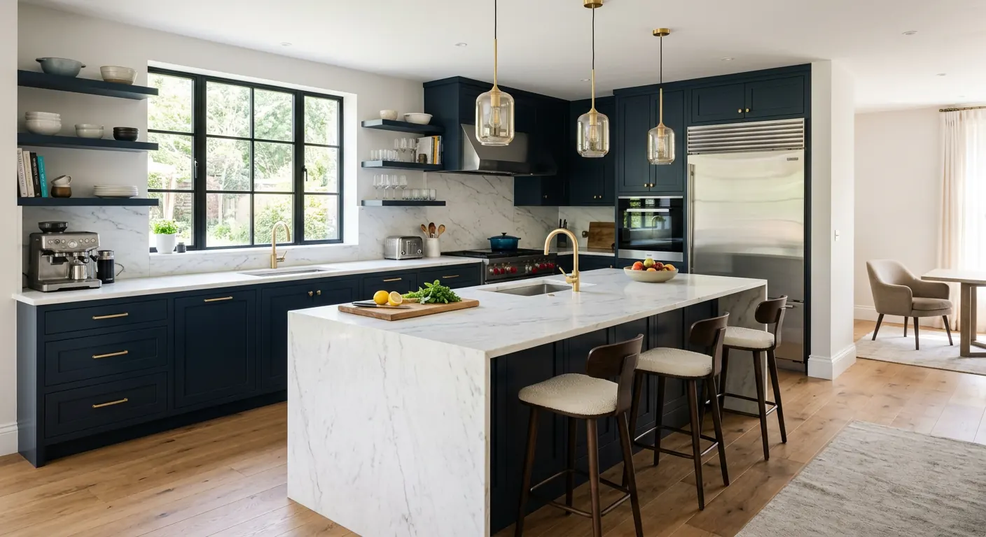 Completed kitchen project