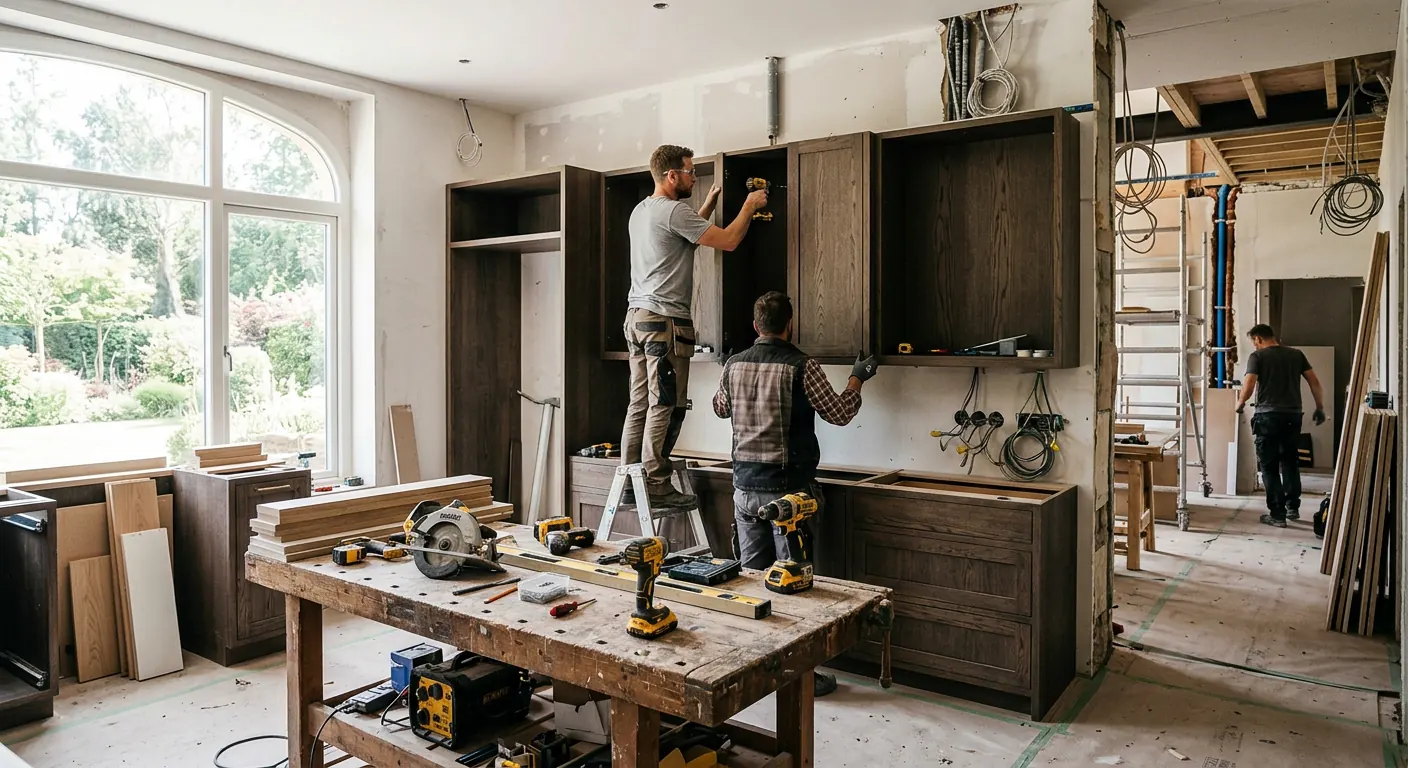 Kitchen project in progress