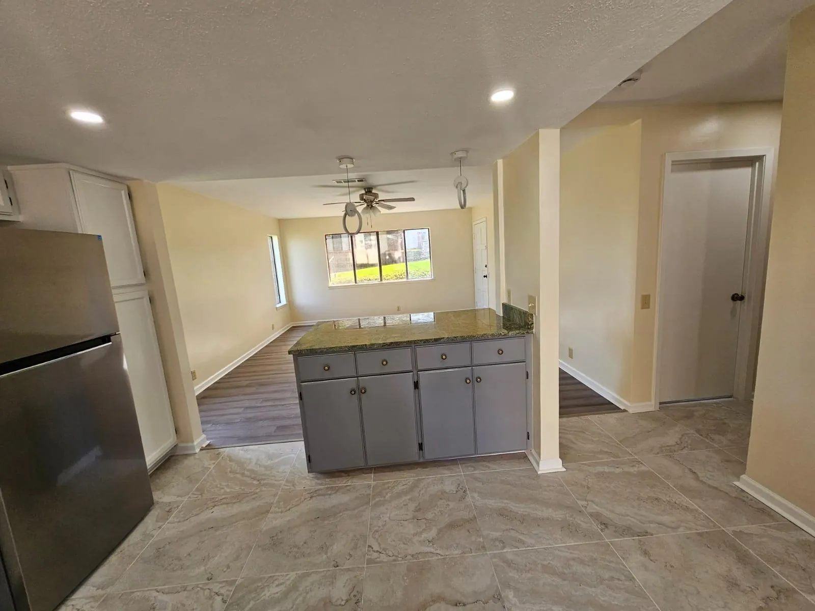 Kitchen area after upgrades
